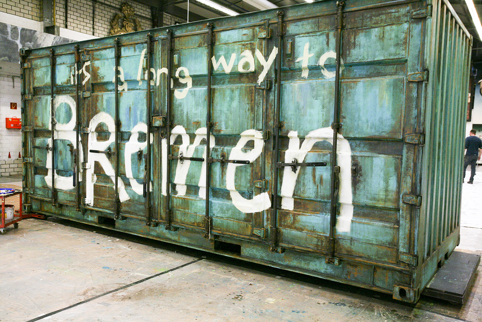 Container Gestaltung Theaterwerkstatt Essen