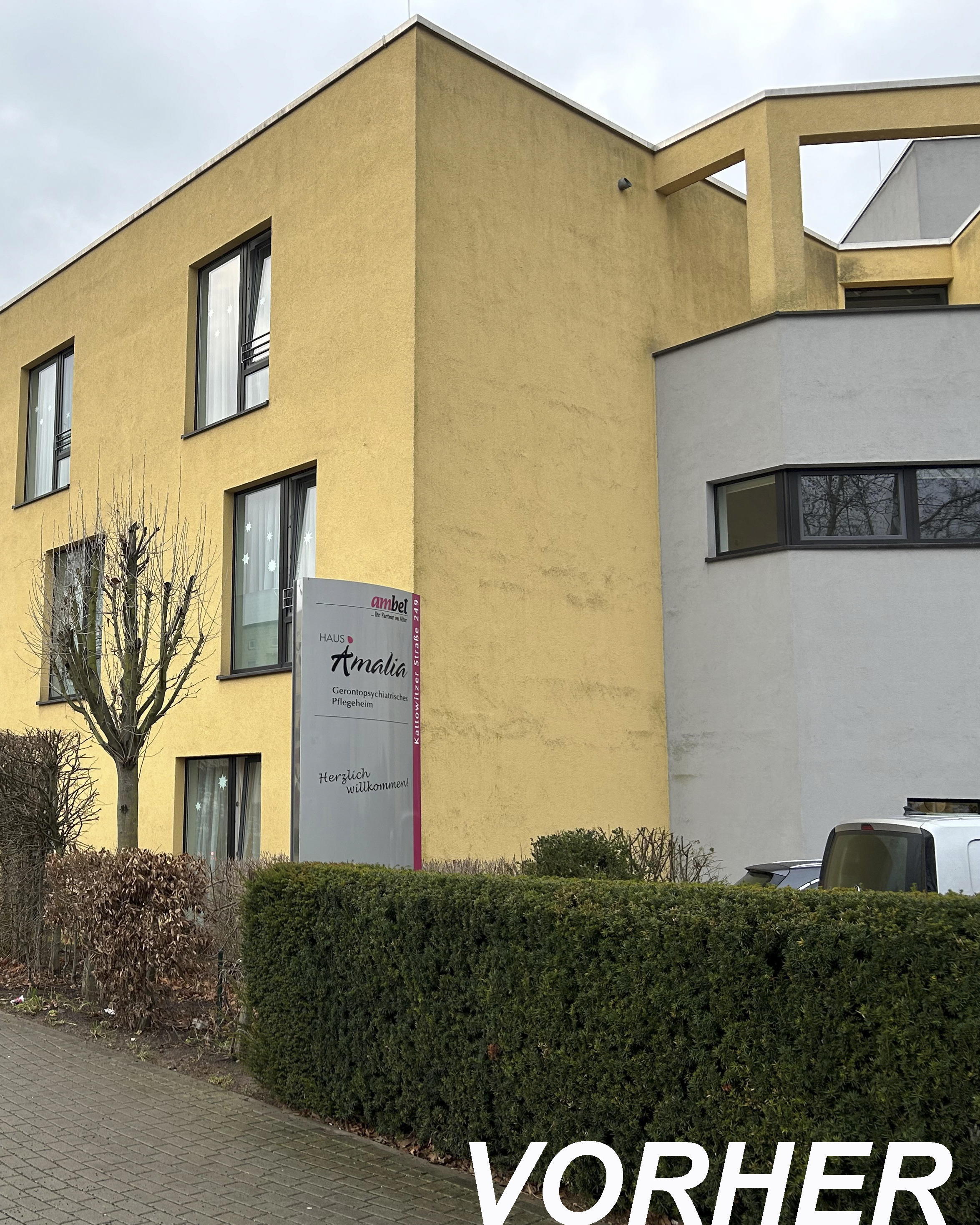 Fassade vor Renovierung