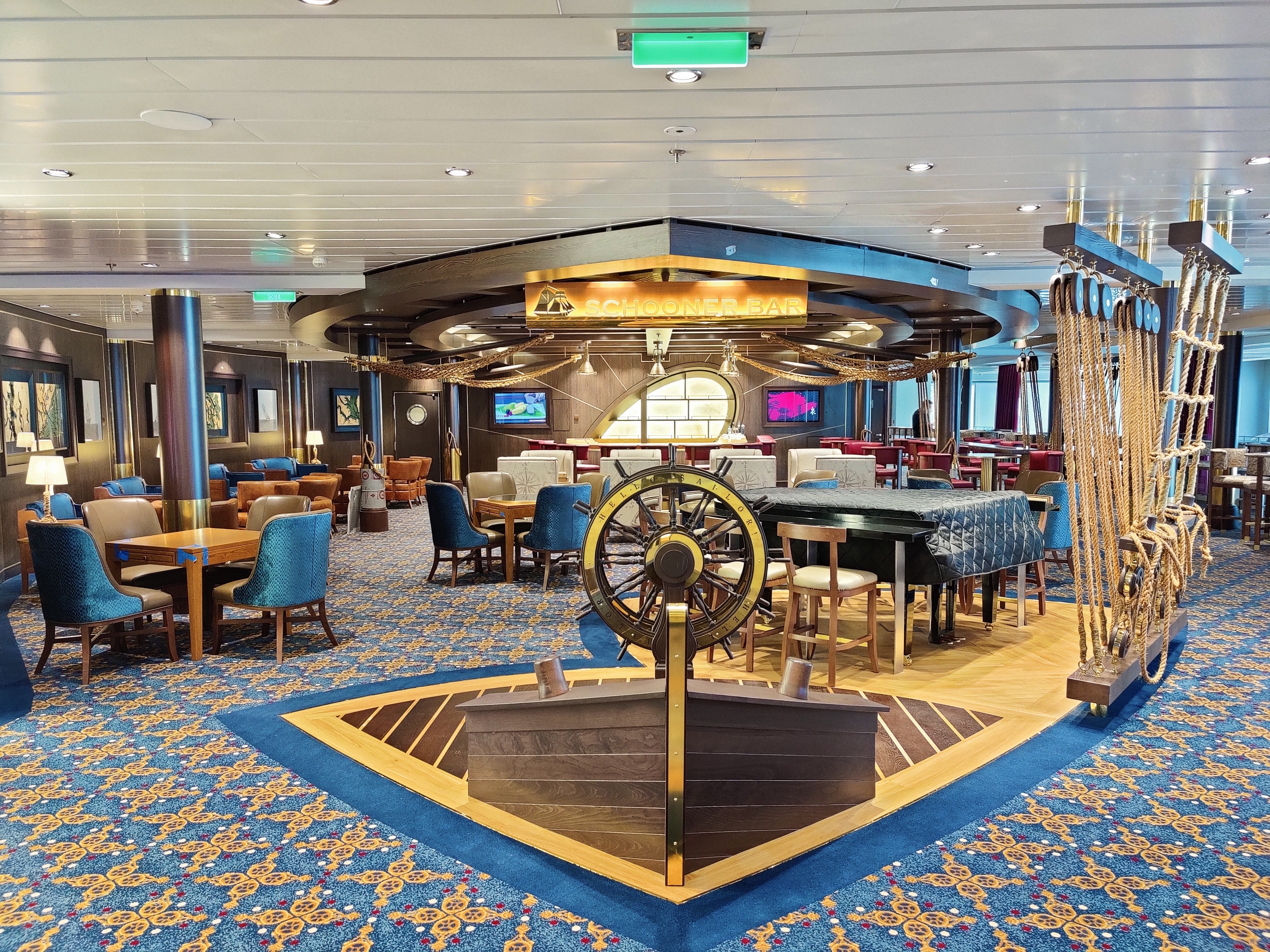 Odyssey of the Seas Schooner Bar