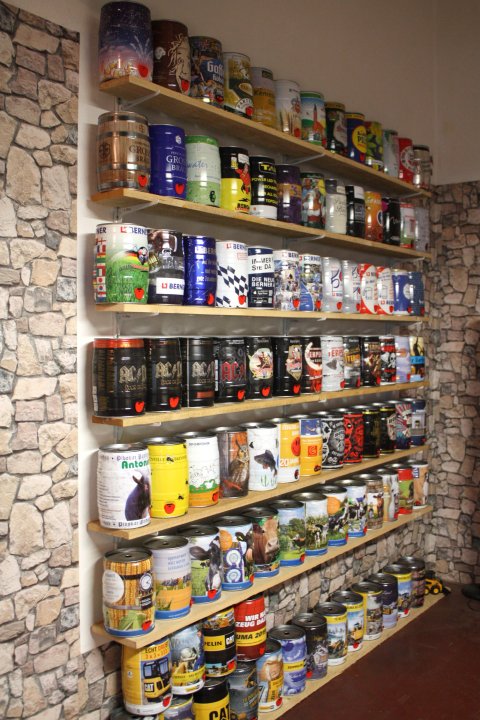 Die 5-Liter-Bierfass-Sammlung umfasst ausschließlich limitierte Editionen.